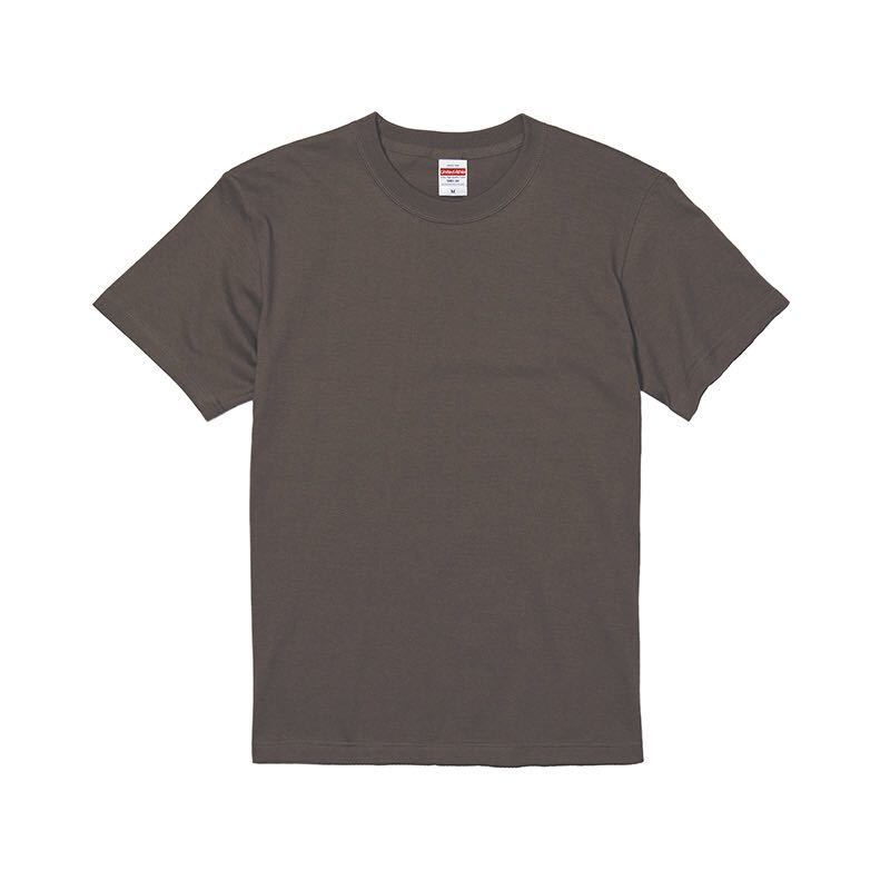 新品未使用 UNITED ATHLE 5.6oz 無地 半袖Tシャツ 2XL サイズ ユナイテッドアスレ チャコール ユニセックス