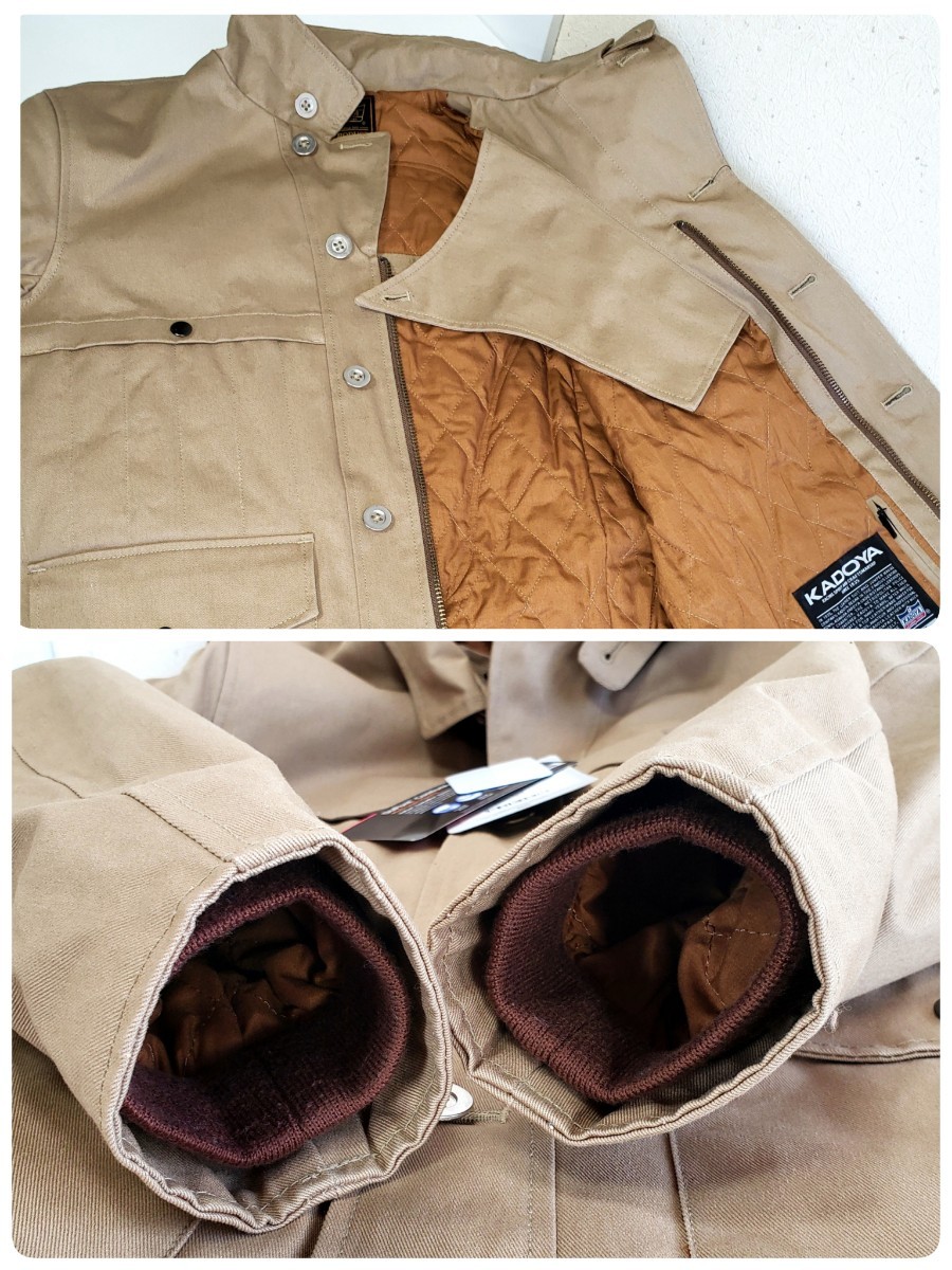 新品 KADOYA RM-WORK JACKET カドヤ ワークジャケット コットン 新品 KADOYA RM-WORK JACKET カドヤ ワークジャケット コットン