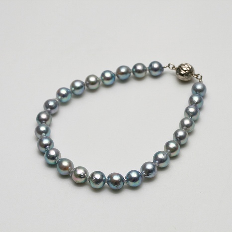 【SALE／37%OFF】 アコヤ真珠パールブレスレット　6.5-7.0mm　ナチュラルカラー 真珠