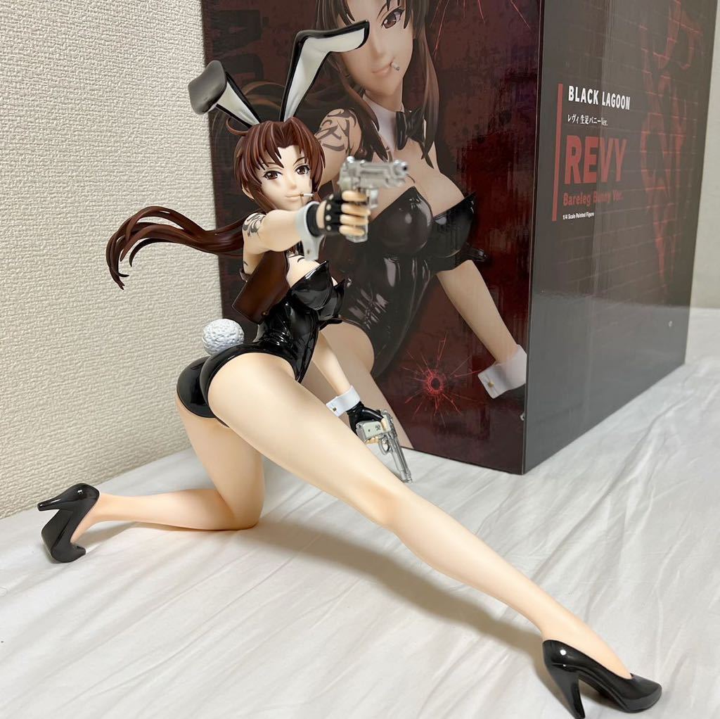 BLACK LAGOON レヴィ 生足バニーVer. 1/4フィギュア フリーイング 中古