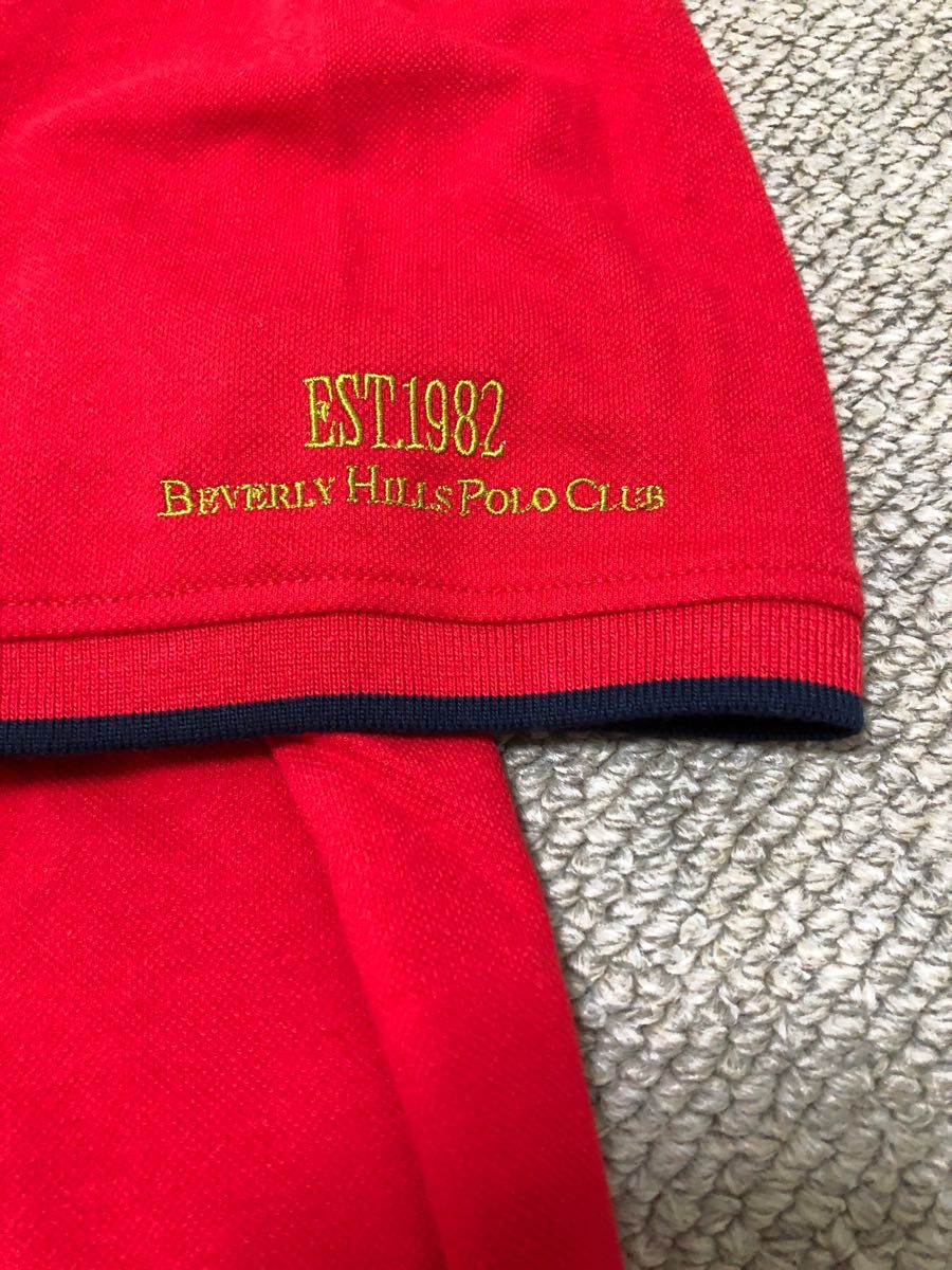 新品未使用　BEVERLY HILLS POLO CLUB ポロシャツ　ラルフローレン　ゴルフウェア　半袖ポロシャツ　メンズウェア