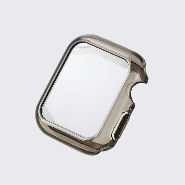【3個】エレコム Apple Watch 40mm 用 フルカバーケース ハイブリッド AW-40CSUCBKC　4549550207317
