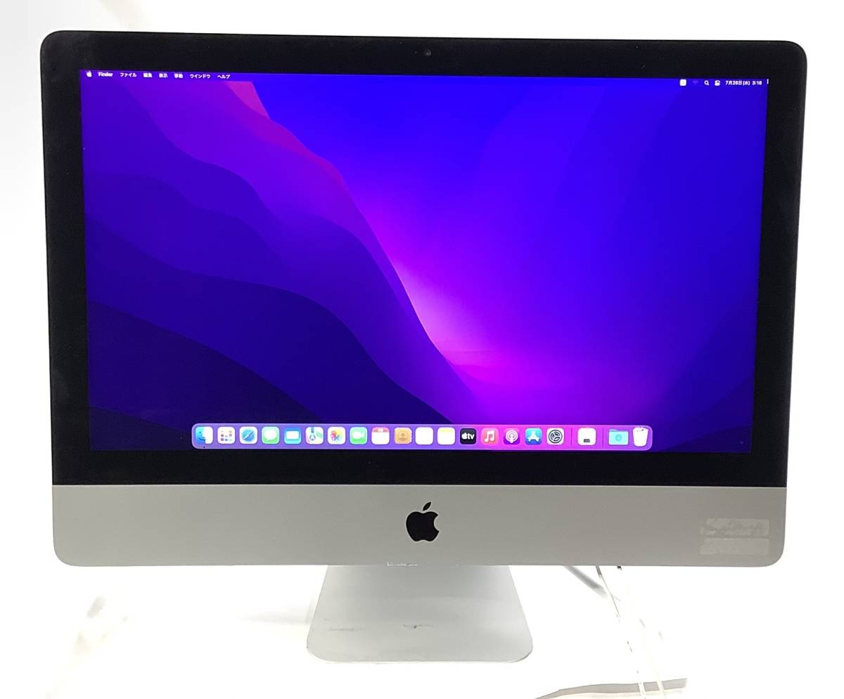 大流行中！ S50726223 Apple iMac A2116 21.5インチ 1点 2019年 (CPU