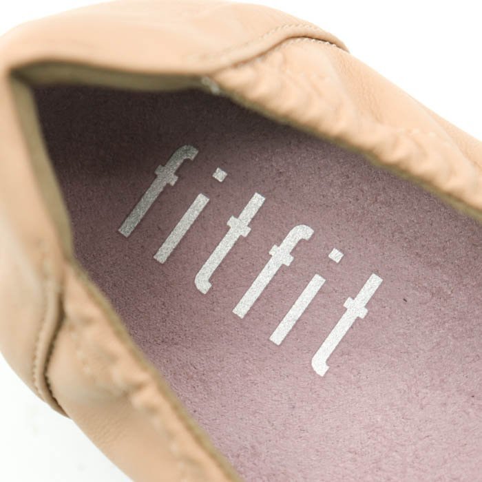 フィットフィット パンプス 美品 バレエシューズ バックル コンフォートシューズ 靴 ブランド レディース 24.5cmサイズ ピンク fitfit_画像3