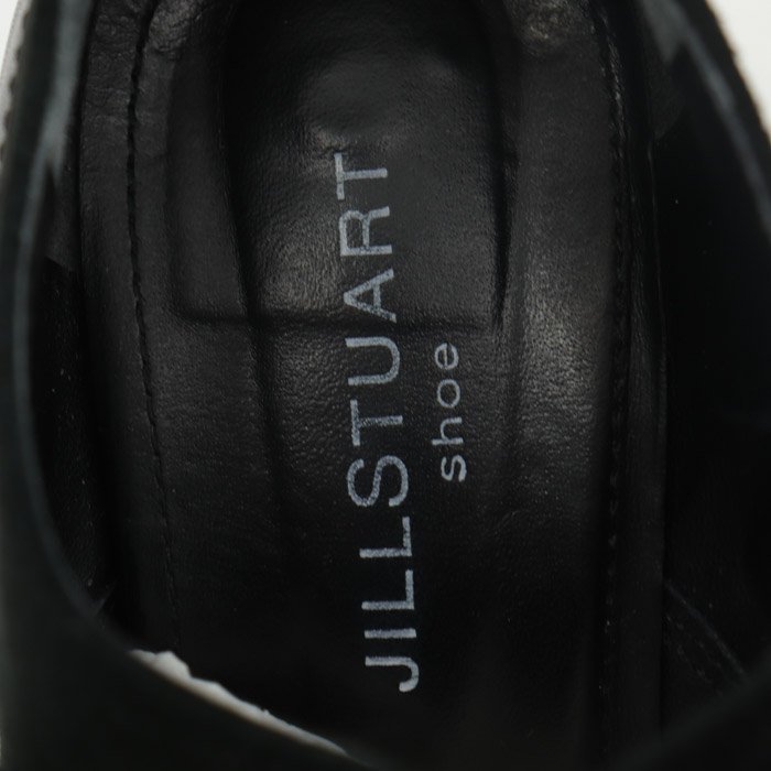 ジルスチュアート レースアップブーティ パンプス ハイヒール ウィングチップ シューズ 靴 レディース 23.5cmサイズ ブラック JILLSTUART_画像3