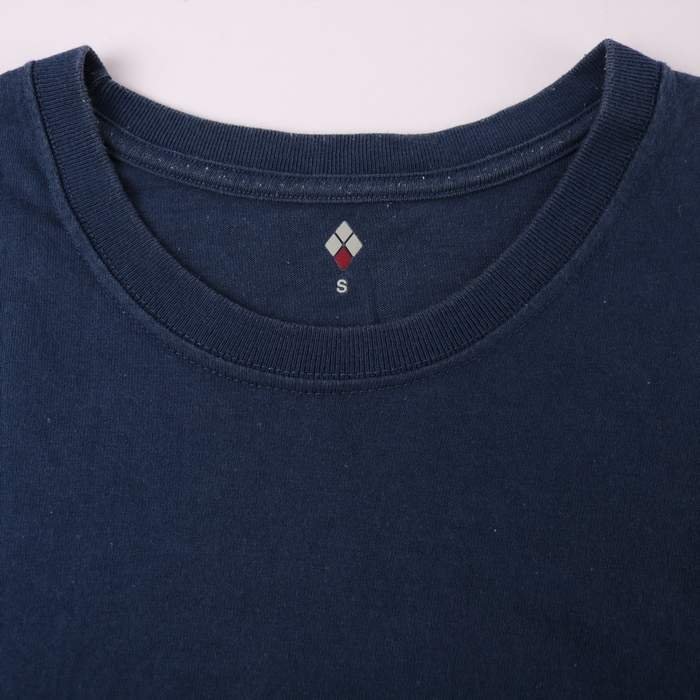 モンベル Tシャツ 半袖 クルーネック ロゴT アウトドア カットソー トップス コットン100％ レディース Sサイズ ネイビー mont-bell_画像3