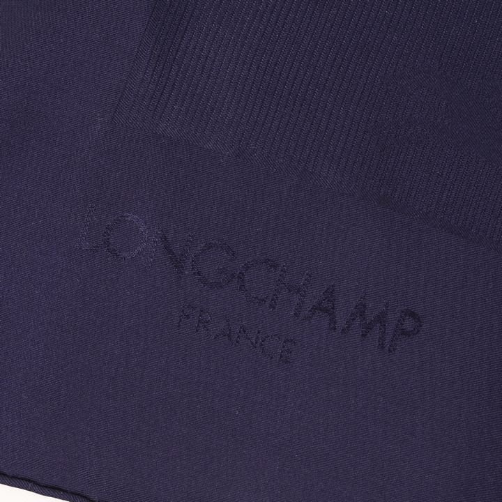 ロンシャン スカーフ フランス製 シルク ロゴ 正方形 ブランド 小物 CASSEGRAIN レディース パープル Longchamp_画像4