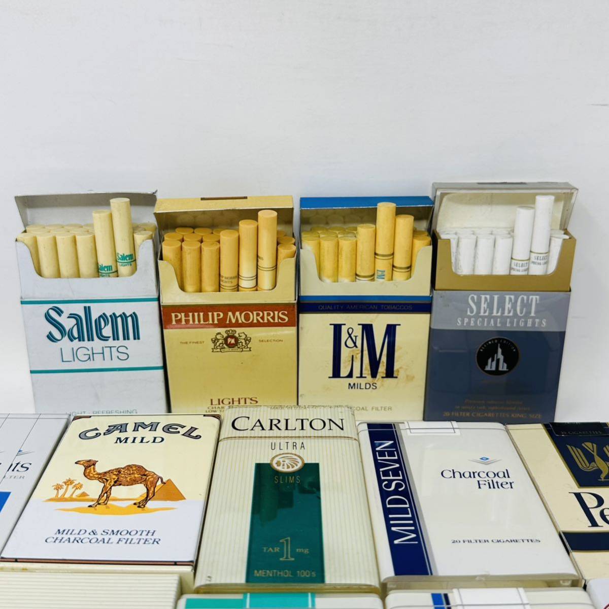 見本 たばこ 自販機 ダミー タバコ パッケージ サンプル 煙草 モック JT 模型 昭和レトロ まとめ 大量 N5359_画像3