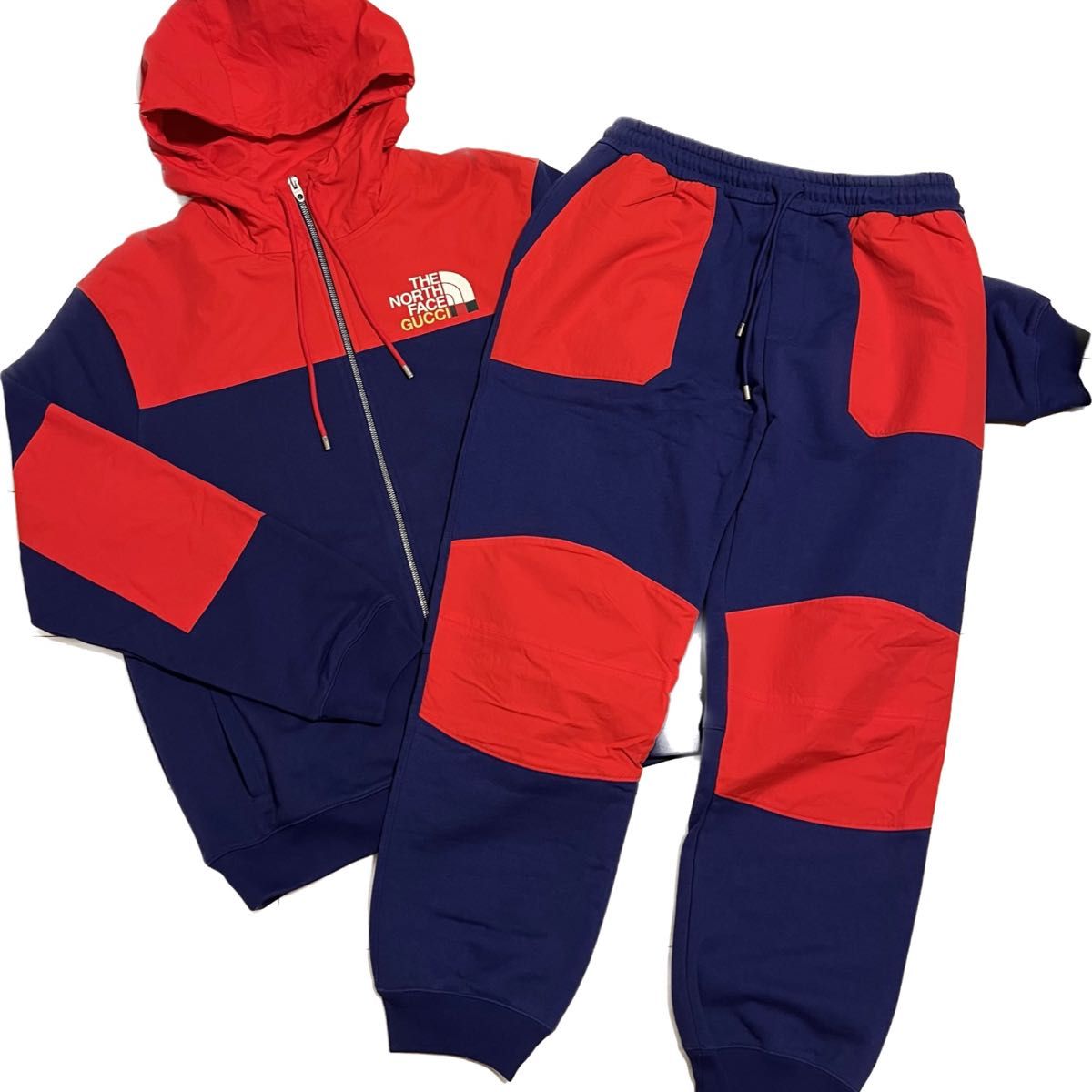 GUCCI THE NORTH FACE グッチ ノースフェイス セットアップ 上下 GUCCI THE NORTH FACE グッチ ノースフェイス セットアップ 上下