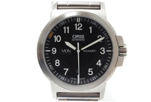 ORIS オリス 腕時計 BC3 エアレーシング シルバーレイク 735 7641 4184-Set ステンレス 自動巻【472】