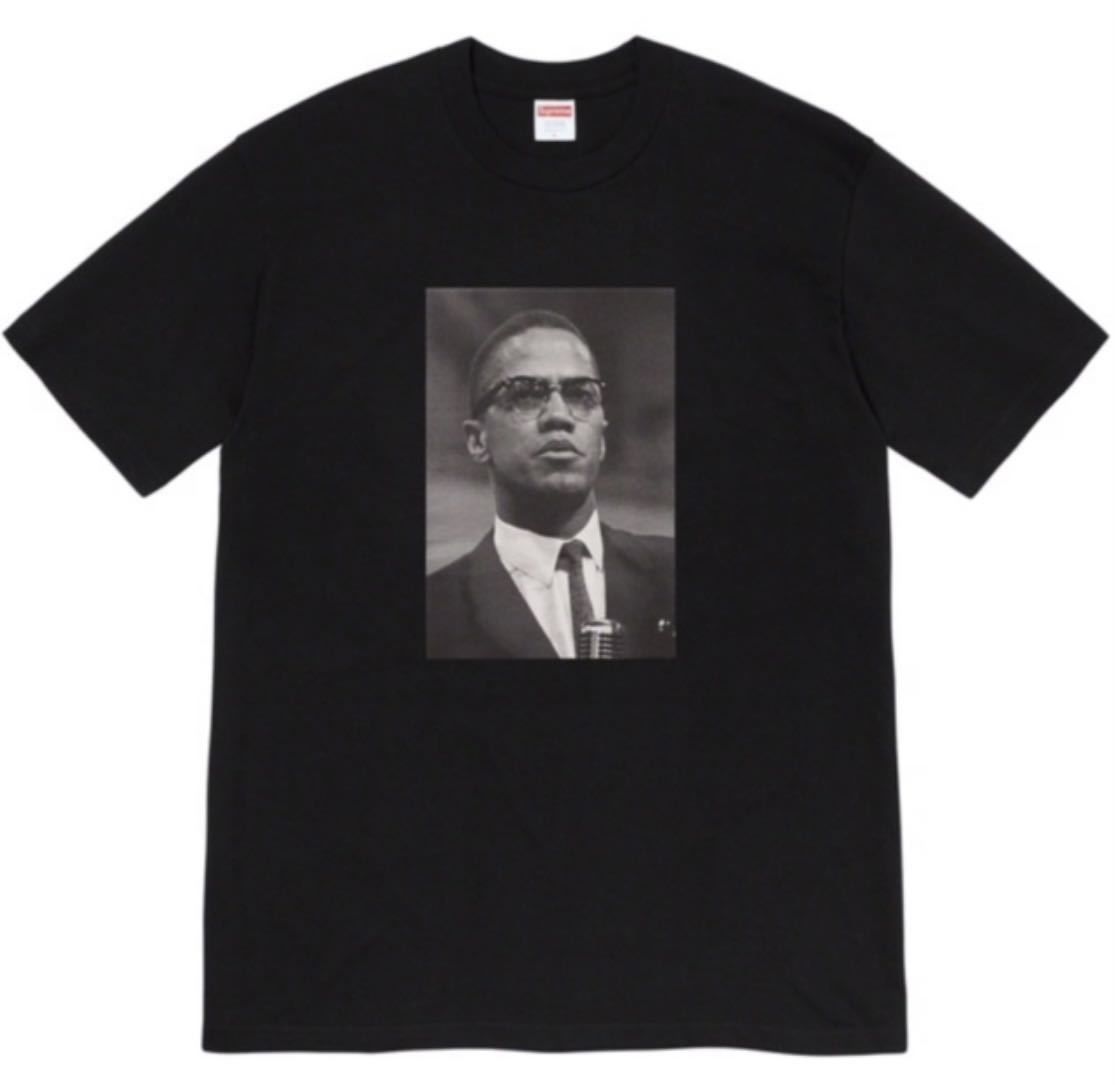 新品未使用★Mサイズ★Supreme Malcolm X Tee BLACK★シュプリーム マルコムX Tシャツ　黒のサムネイル