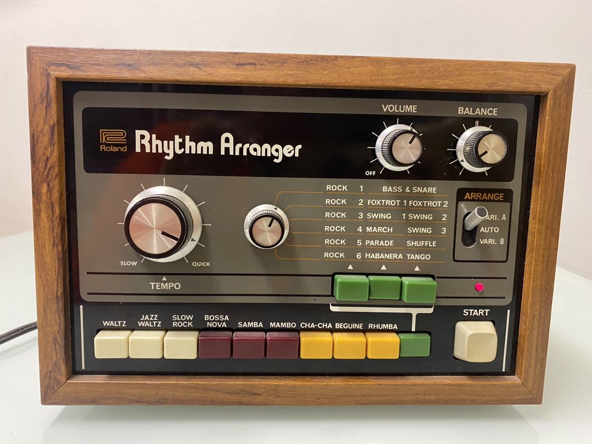 b♪ 通電OK!! Roland TR-66 Rhythm Arranger リズムマシーン