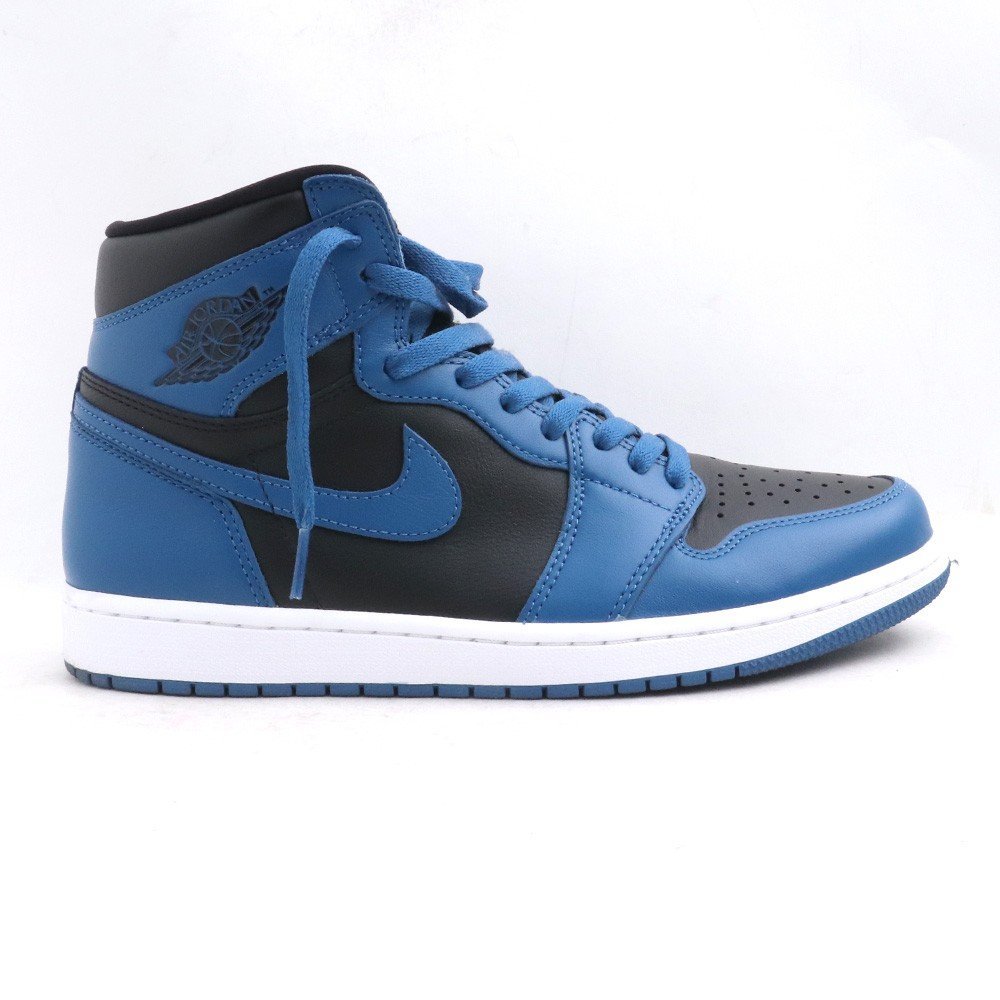 27.5cm NIKE 22SS AIR JORDAN 1 RETRO HIGH OG DARK MARINA BLUE ブラック ブルー 555088-404 ナイキ エアジョーダン ハイカットスニーカー_画像5