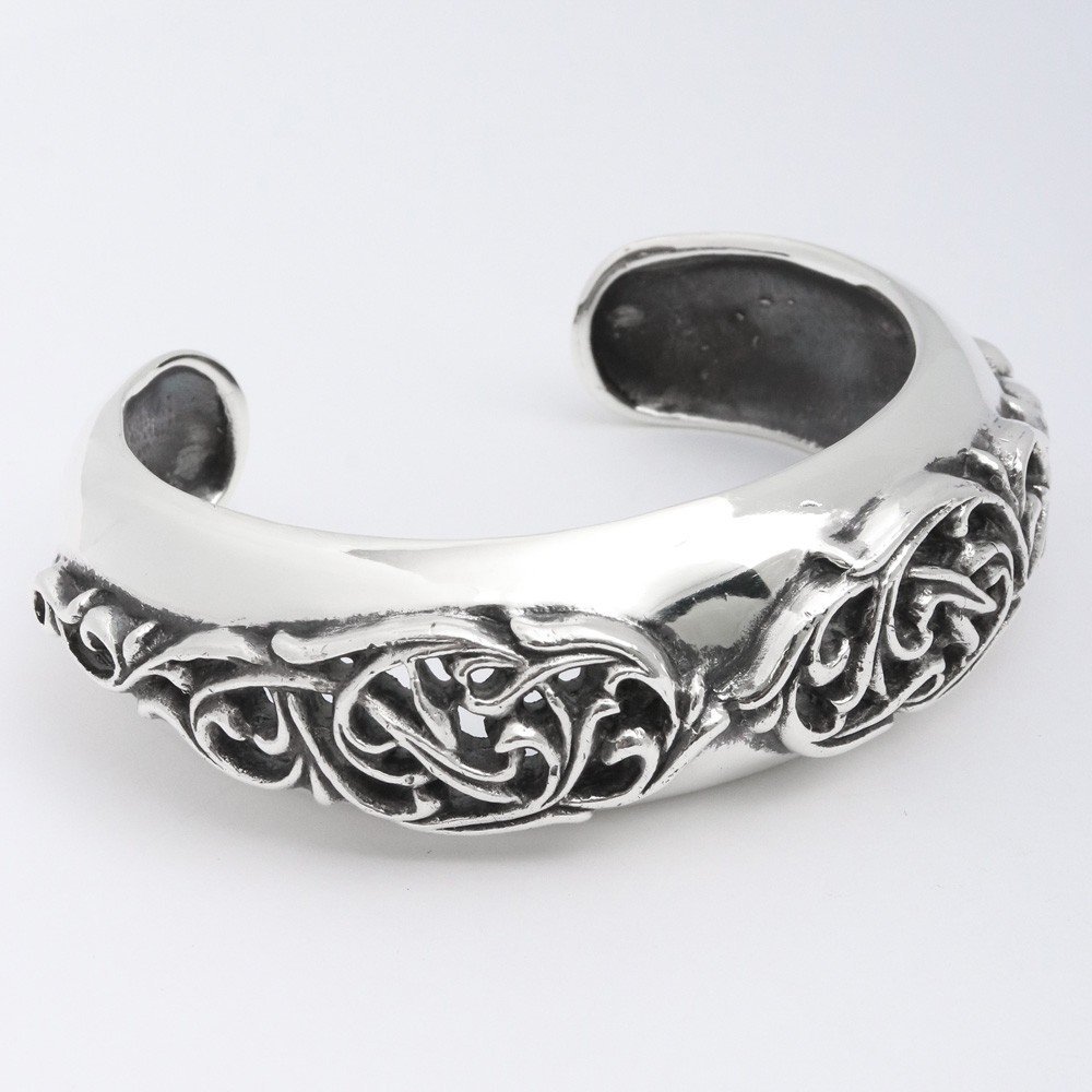 CHROME HEARTS FILIGREE CUFF シルバー クロムハーツ フィリグリーバンドカフバングル ブレスレット bracelet bangle