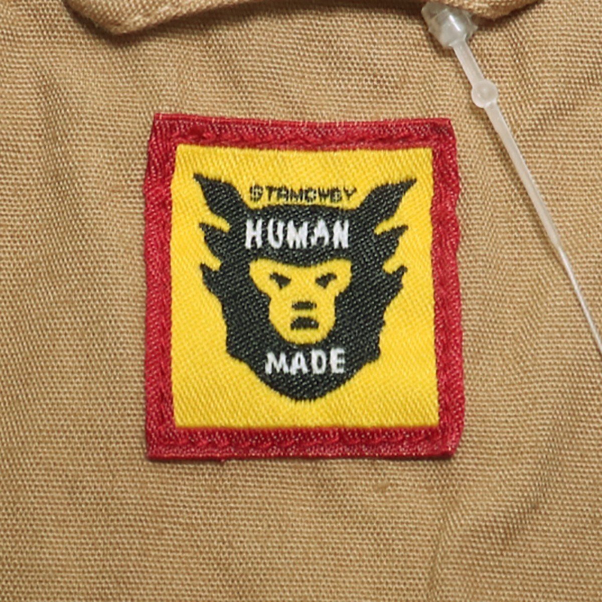 HUMAN MADE BOYSCOUT SHIRT ベージュ XLサイズ ヒューマンメイド ボーイスカウト 長袖シャツ_画像3