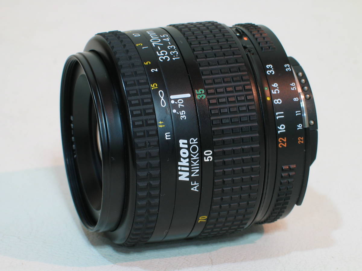 美品 Nikon AF nikkor 35-70mm 3.3-4.5
