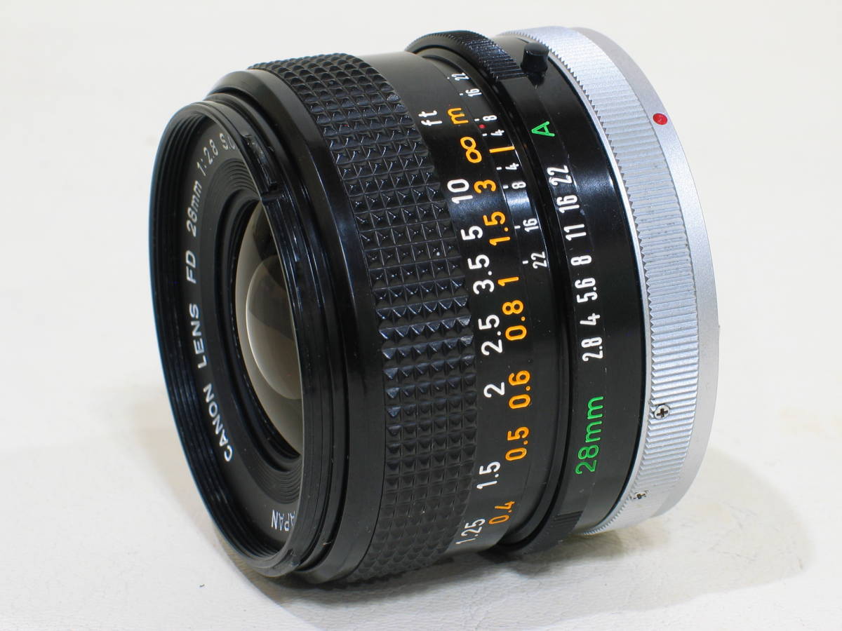 【最安値】 即決! Canon S.C. #158960 F2.8 28mm FD キヤノン 【最安値】 即決! Canon S.C. #158960 F2.8 28mm FD キヤノン