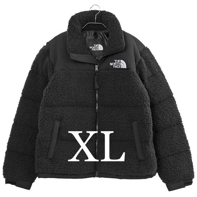 新品　日本未発売　ノースフェイス　シェルパ　ヌプシ　XL ブラック　黒　もこもこ　Nuptse ダウンジャケット 1996