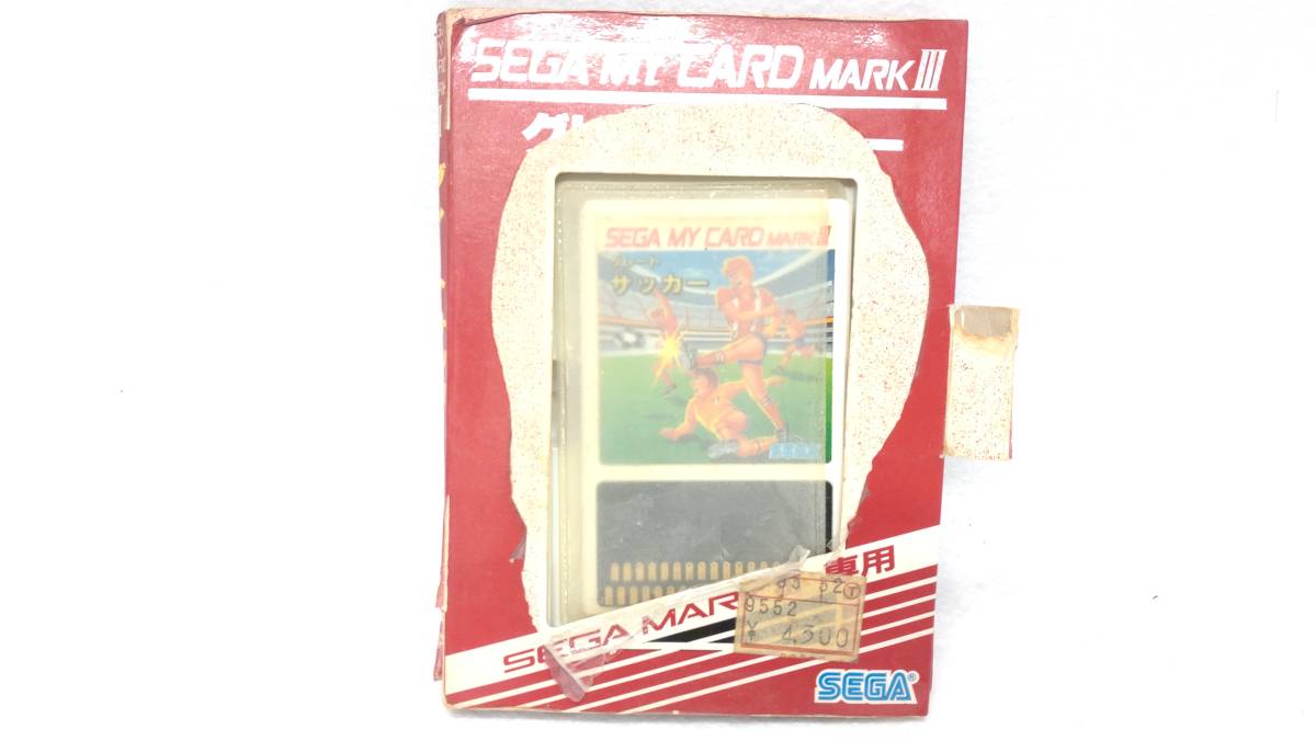 Sega Great Soccer Manual Внешняя коробка Mark 3