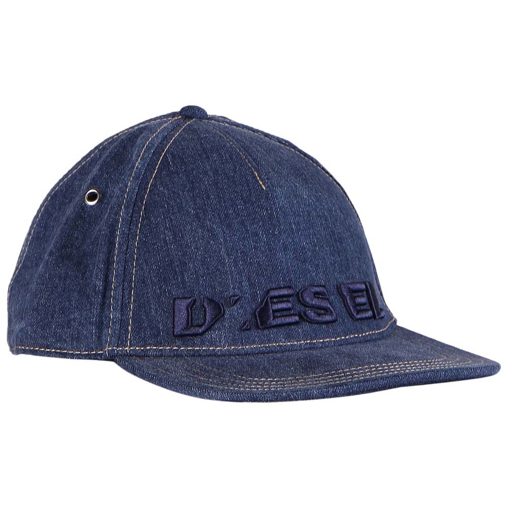  * DIESEL ディーゼル 刺繍 キャップ 帽子 メンズ レディース CADIZ-D / Blue jeans *_画像1