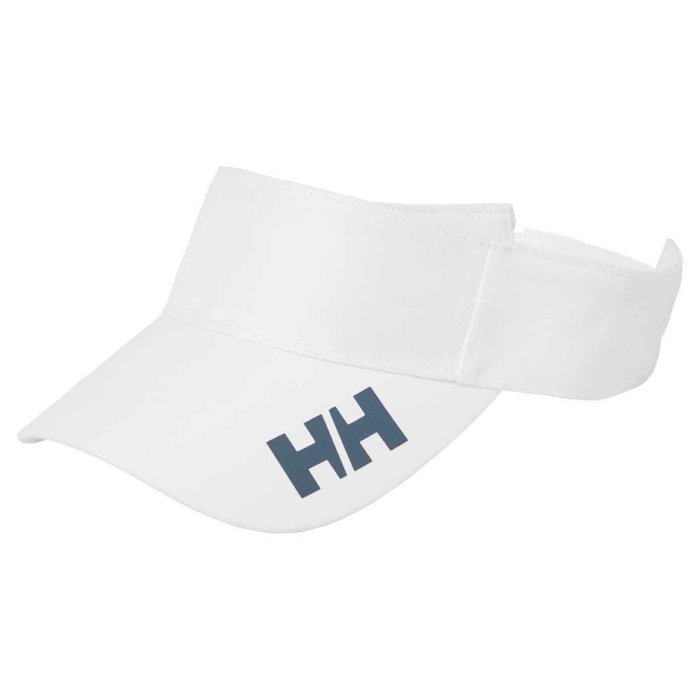 * Helly Hansen ヘリーハンセン サンバイザー Logo Visor ロゴ バイザー キャップ 帽子 / White *_画像1