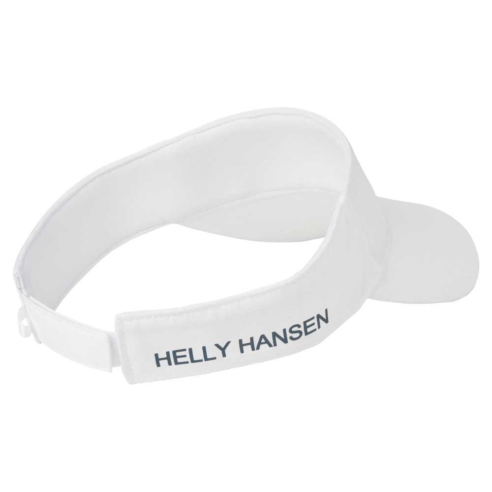 * Helly Hansen ヘリーハンセン サンバイザー Logo Visor ロゴ バイザー キャップ 帽子 / White *_画像2