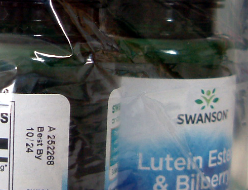 ルテイン6mg ビルベリー20mg●240錠 ルテイン エステル＆ブルーベリー●スワンソン ウルトラ_2瓶とも同じです