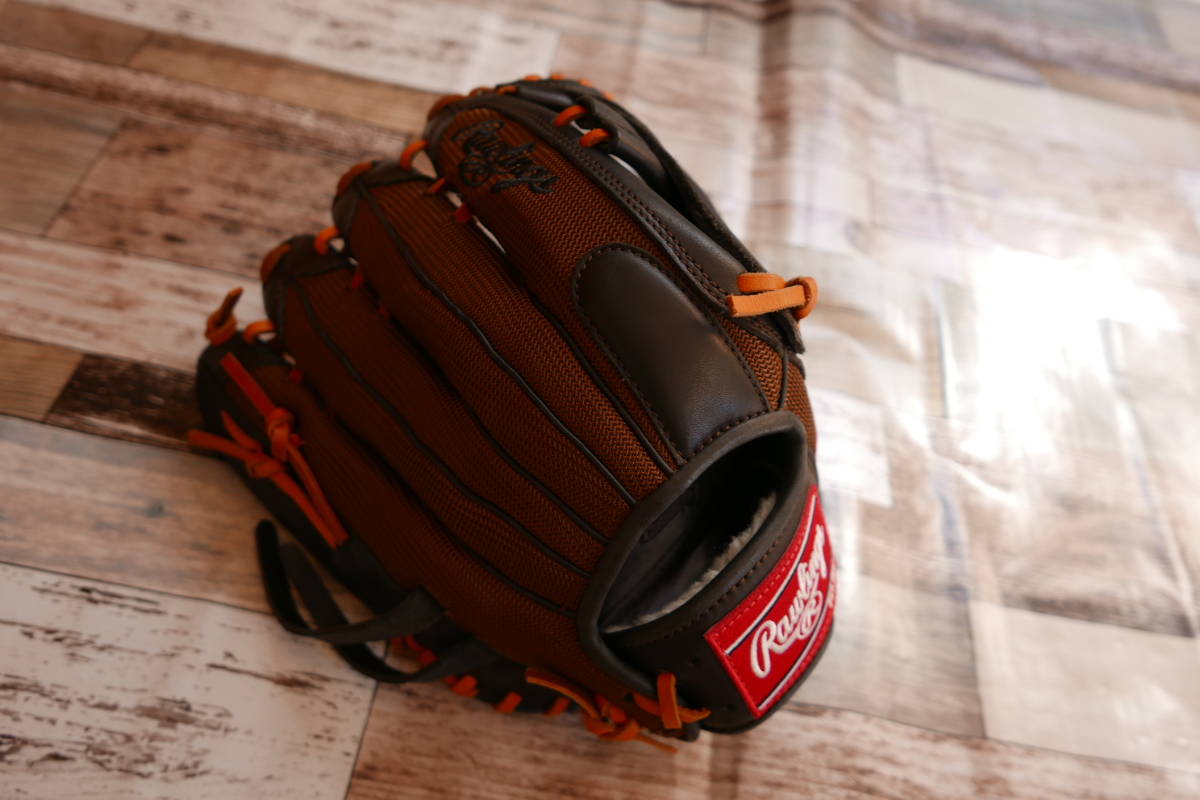 ローリングス 軟式外野手用 軽量　背面メッシュ　プロプリファード Rawlings PRO PREFERRED _画像2