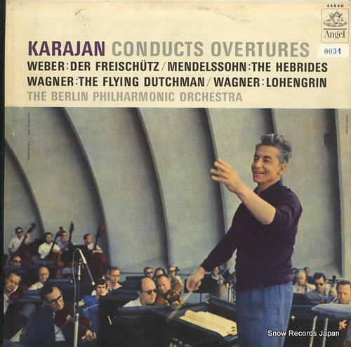 ヘルベルト・フォン・カラヤン karajan conducts overtures 35950_画像1