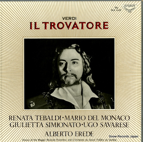 アルベルト・エレーデ ヴェルディ：歌劇「トロヴァトーレ」全曲 SLX3-25_画像1