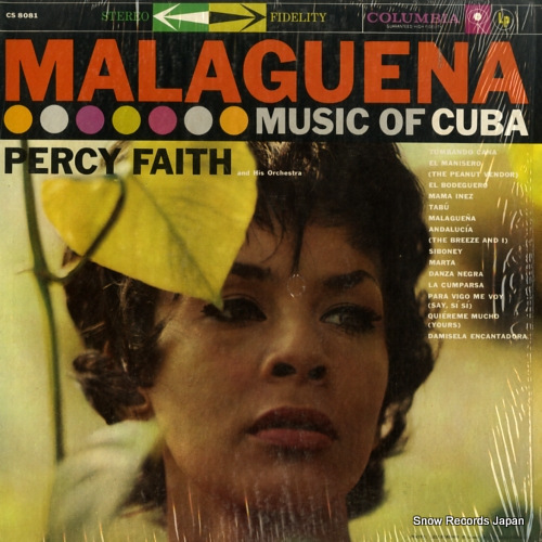 パーシー・フェイス malaguena (music of cuba) CS8081_画像1