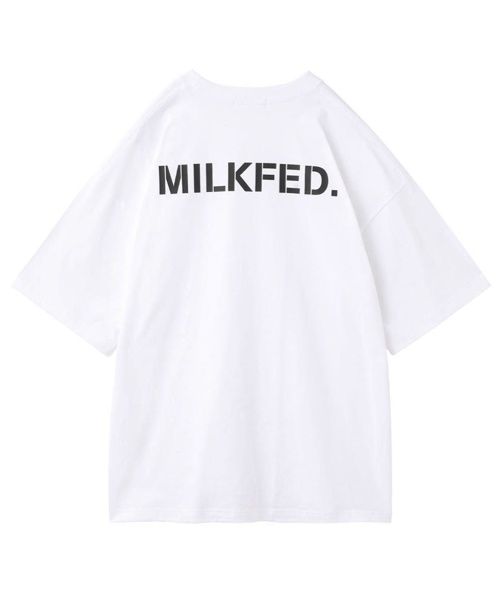 STENCIL LOGO WIDE S/S TEE MILKFED｜PayPayフリマ