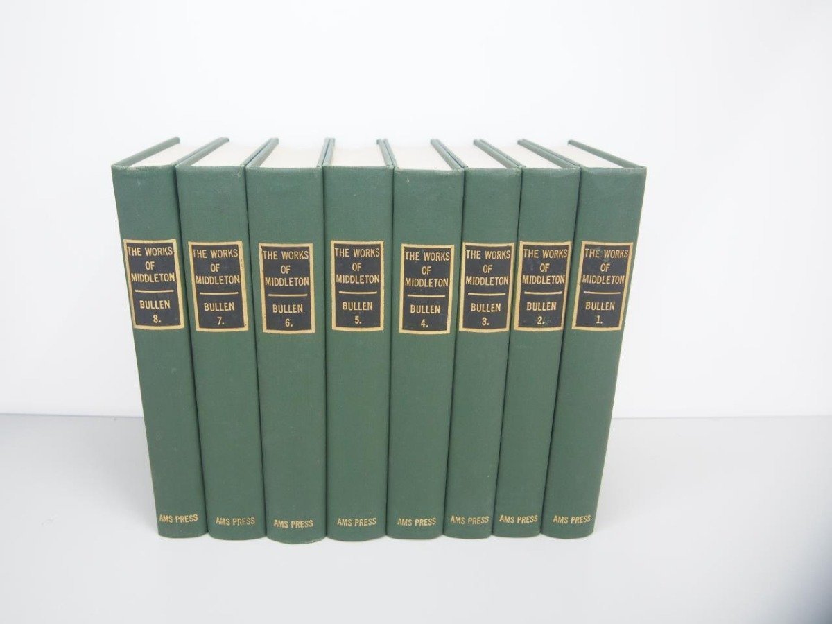 流行に ▽ 【洋書 全8巻 トマス・ミドルトン全集 THE WORKS OF THOMAS