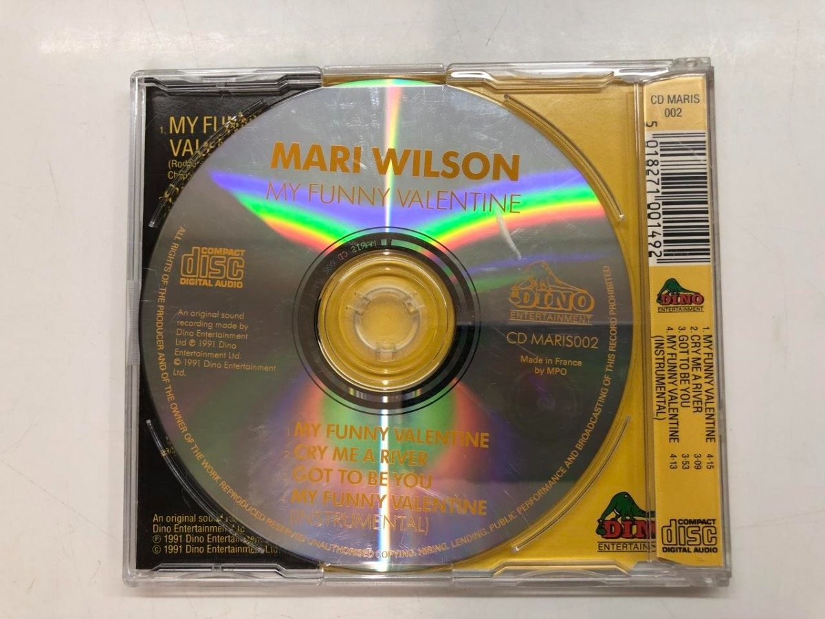 ★　【CD　マリ・ウィルソン　MARI WILSON・MY FUNNY VALENTINE　1991年】143-02307_画像3