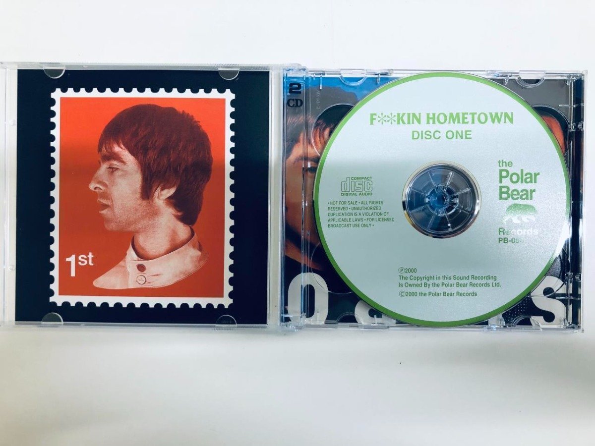 ★　【2CD Oasis F**kin Hometown polarbearrecord 2000年】116-02307_画像2