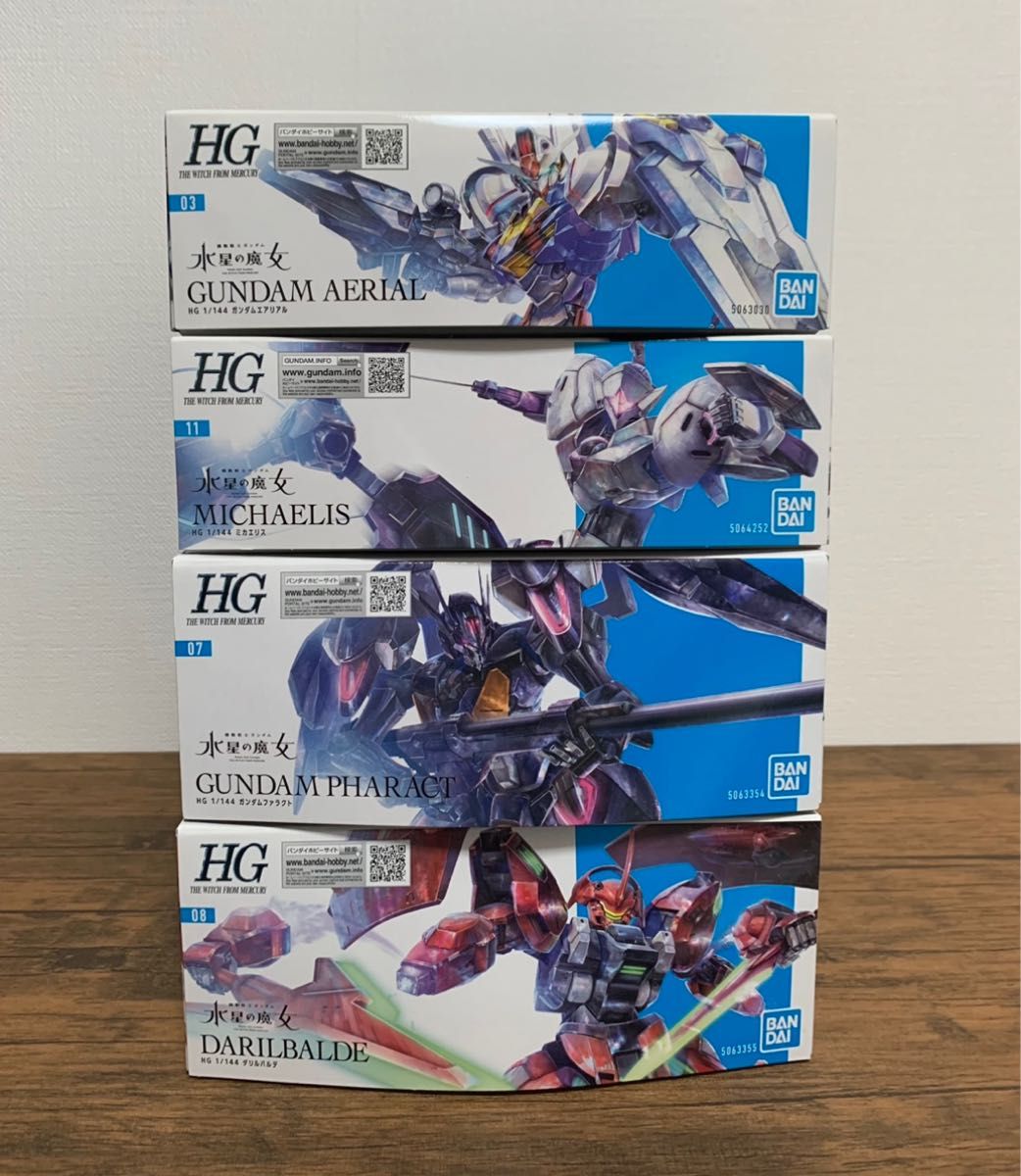 ガンプラまとめ売り 水星の魔女シリーズ4点セット ② 水星の魔女 まとめ売り4点セット|Yahoo!フリマ(旧PayPayフリマ)