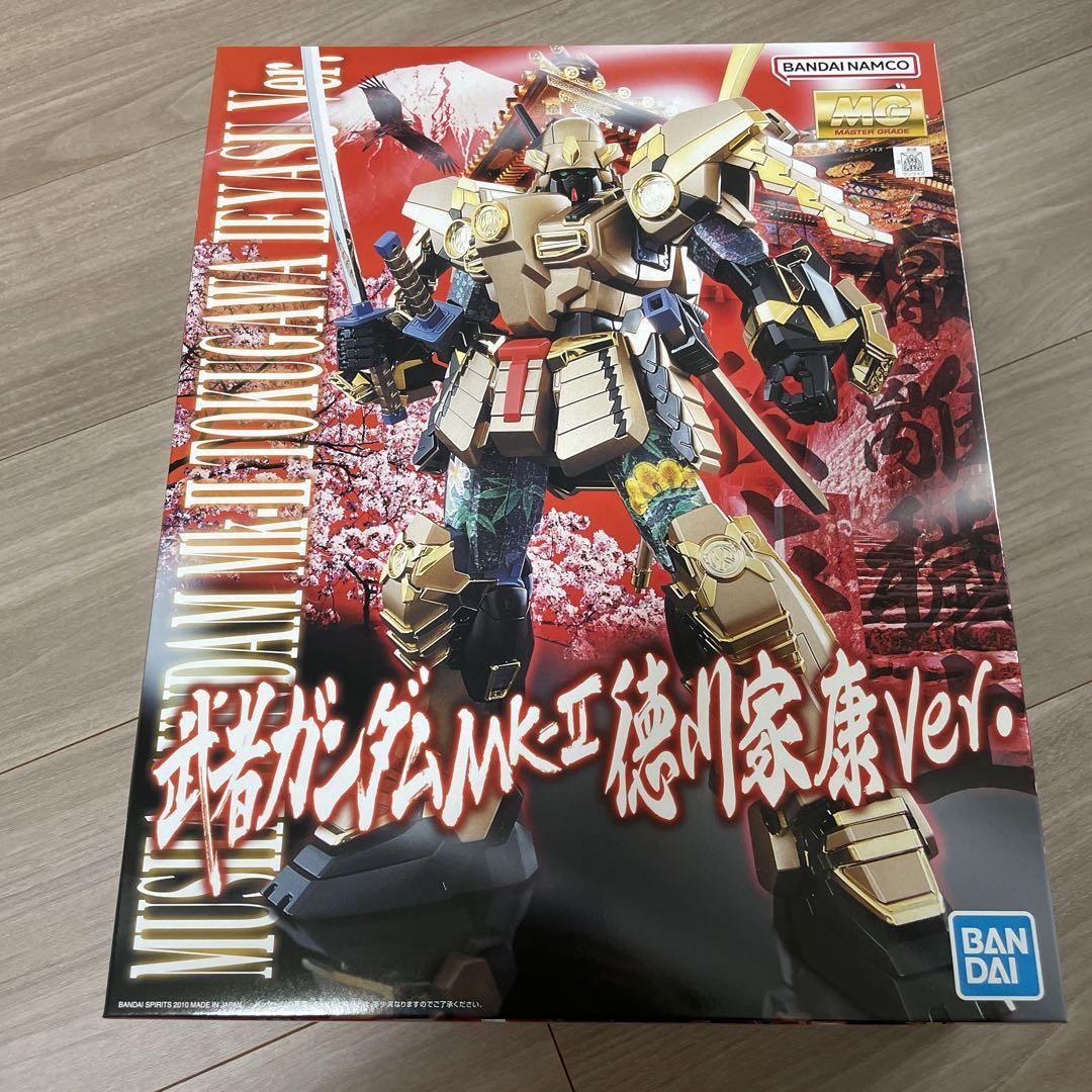 新品 MG 1/100 武者ガンダムMk-II 徳川家康Ver. 再販版-