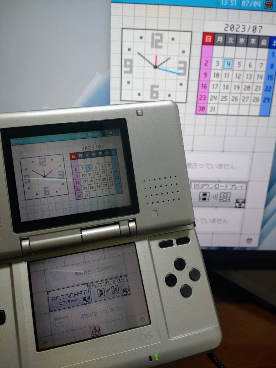 Nintendo DS 本体 偽トロ GBA + DS キャプチャー対応 接続 Nintendo DS 本体 偽トロ GBA + DS キャプチャー対応 接続