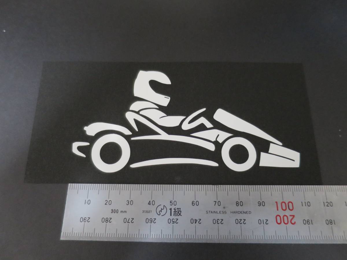  racing cart sticker bireru type ② ver.2017 number . size is order possibility 
