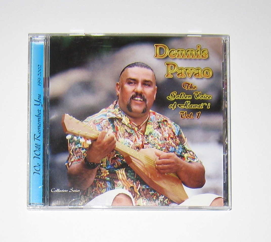Dennis Pavao / The Golden Voice of Hawaii Vo.1 デニスパヴァオ CD 輸入盤 USED Hawaiian Music ハワイアンミュージック_画像1