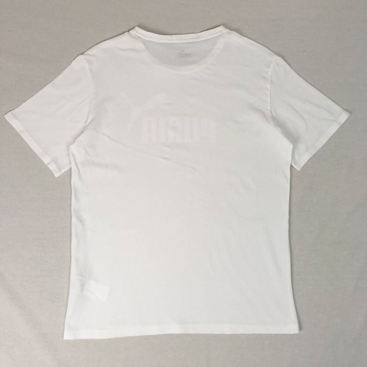 PUMA プーマ Tシャツ Lサイズ ホワイト 半袖_画像6