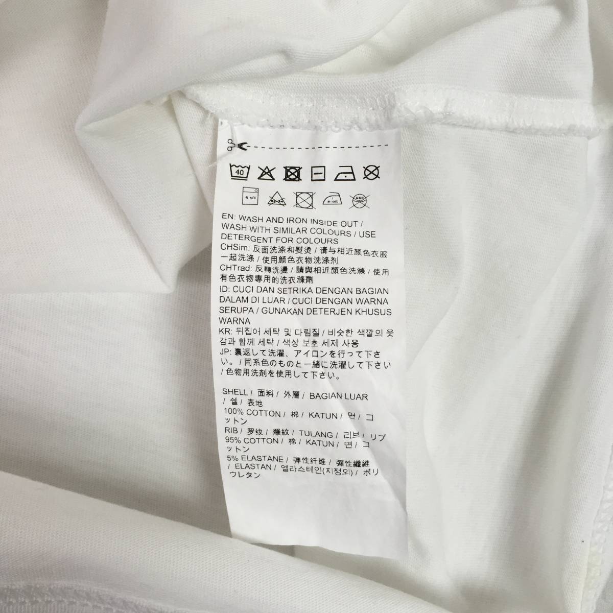 PUMA プーマ Tシャツ Lサイズ ホワイト 半袖_画像9