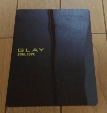 GLAY 購入特典 下敷き B6サイズ 誘惑 SOUL LOVE ２枚セットの画像4
