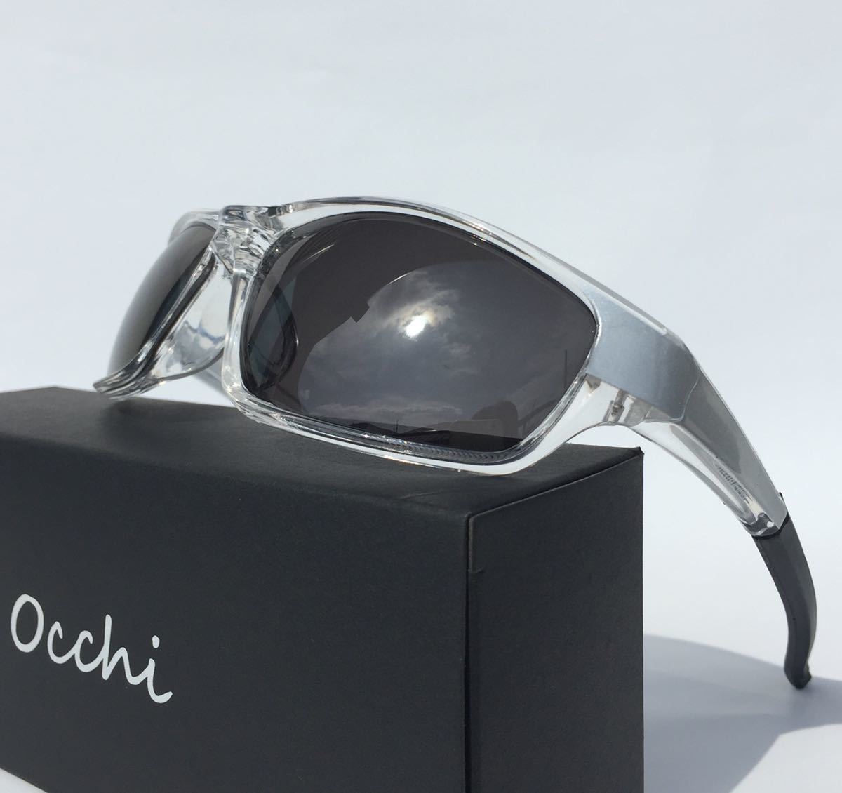  new goods OCCHI polarized light sunglasses lens UV400 light weight black 