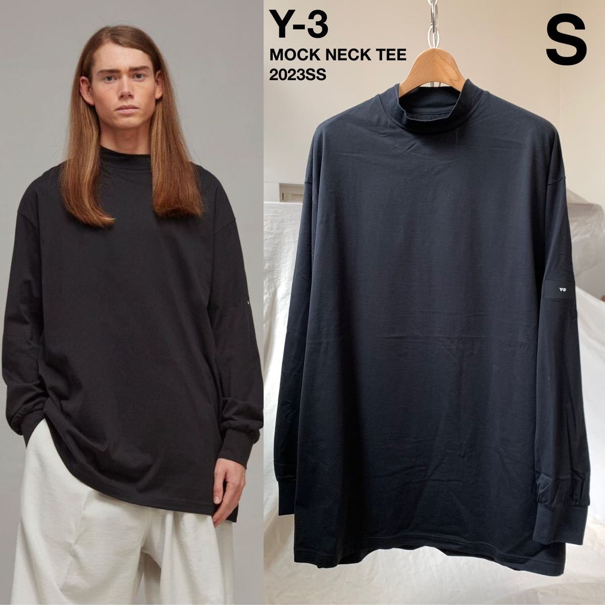 満点の Tシャツ 長袖 モックネック TEE NECK MOCK ワイスリー Y-3