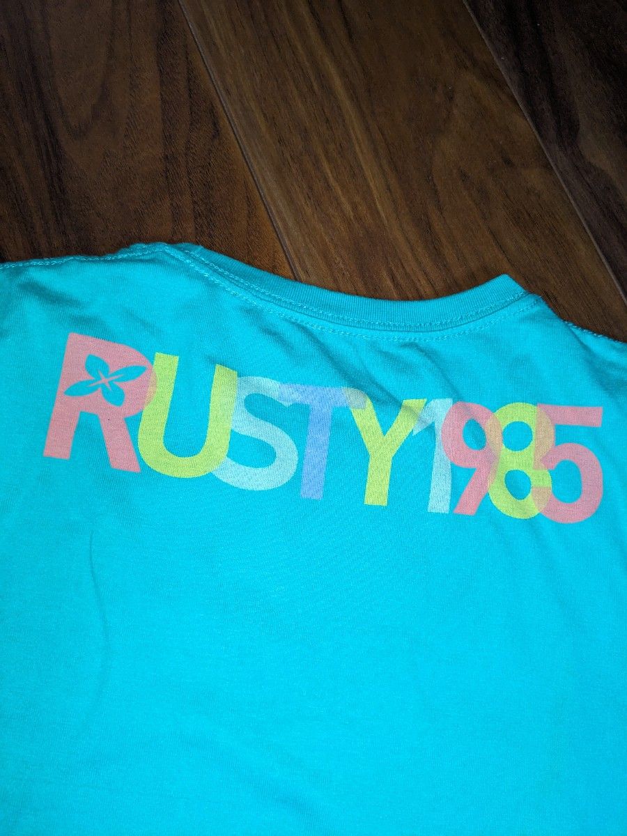 RUSTY　ブランド　サーフブランド 半袖Tシャツ　レディース　Ｌ