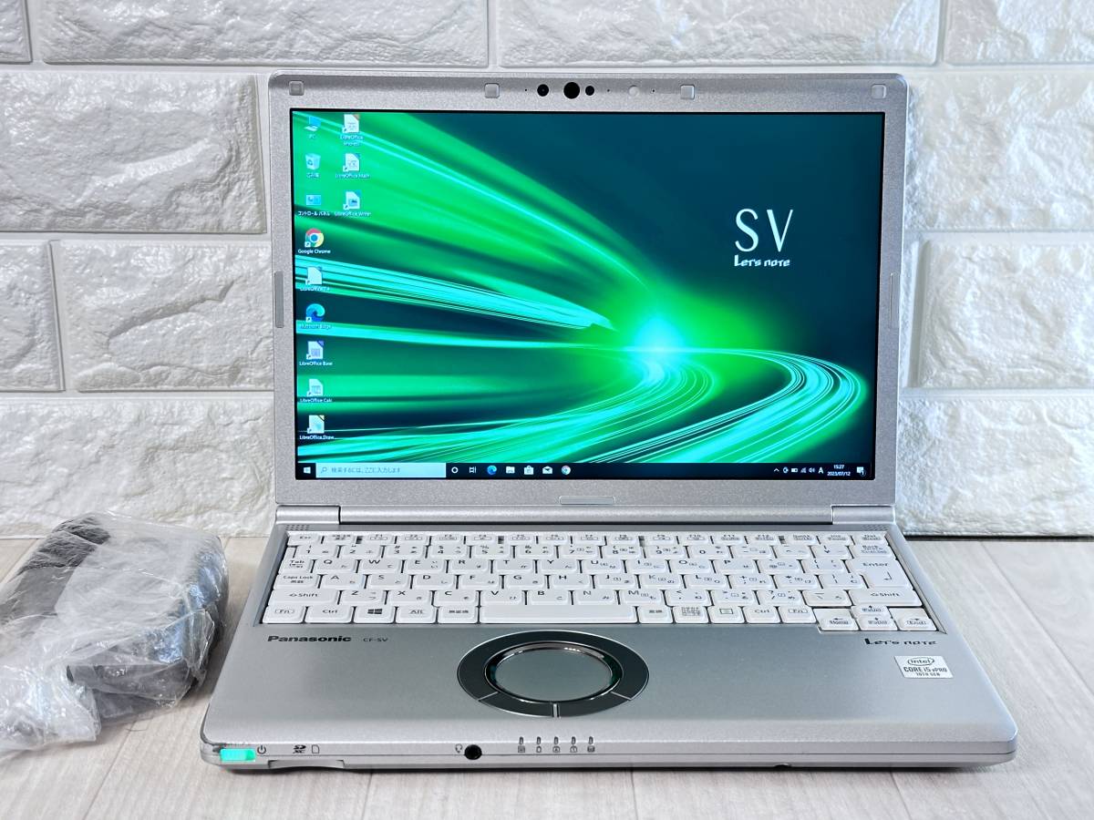 【★2020年モデル 超美品】 Panasonic Let's note CF-SV9RDLVS /Core i5 10310U/8GBメモリ+NVME 512GB・SSD/FULL HD