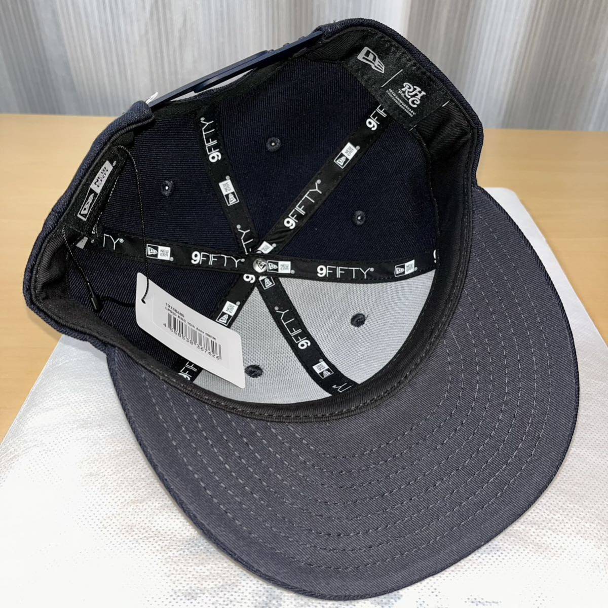 ネイビー RHC × NEW ERA Low Profile Snapback Cap 10周年記念 newera ロンハーマン ニューエラ コラボ  Ron Herman NAVY