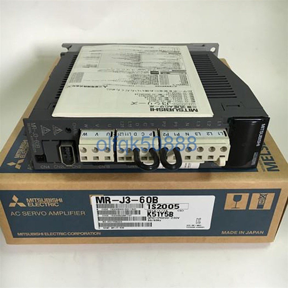 新品◆税込 東京発 代引可◆MITSUBISHI/三菱 MR-J3-60B サーボアンプ 【６ヶ月保証】_画像1