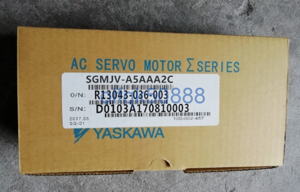 新品◆税込 東京発 代引可◆ YASKAWA / 安川電機 サーボモータ SGMJV-A5AAA2C 【６ヶ月保証】